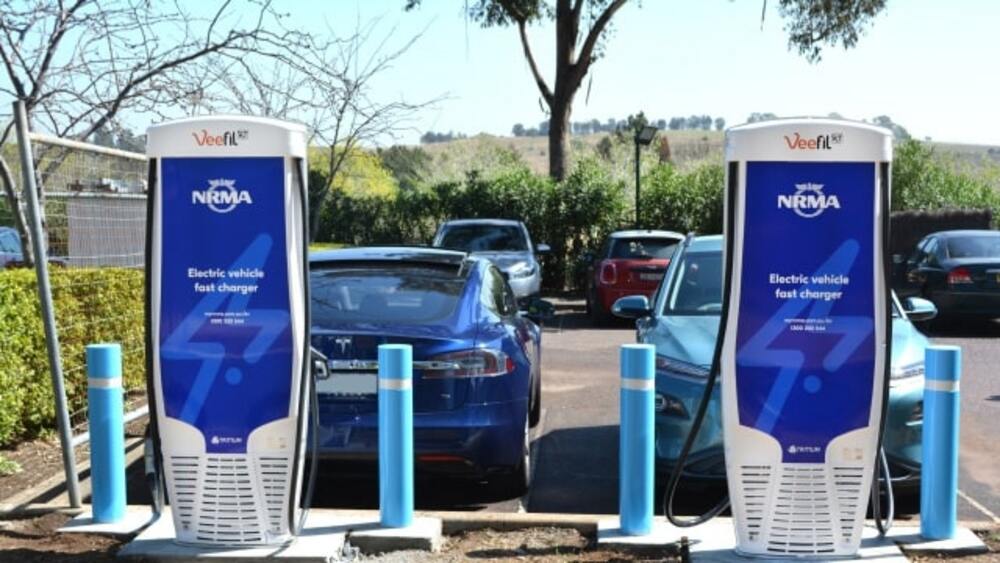 australian EV charging station